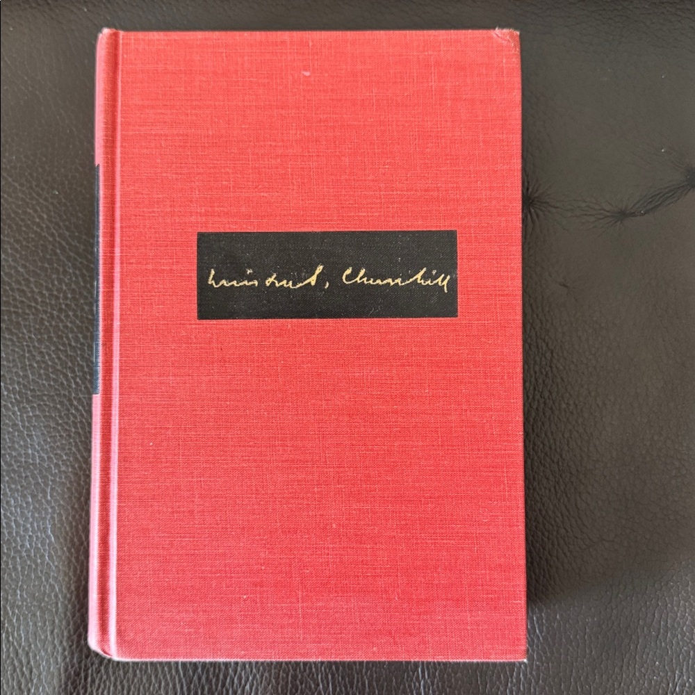 Vtg Book Winston Churchill “The Gathering Storm: The Second World War” Volume 1